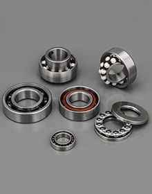 Mixed ceramic ball bearing